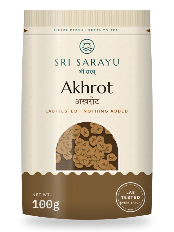 Akhrot · Walnut Kernels, front of pack