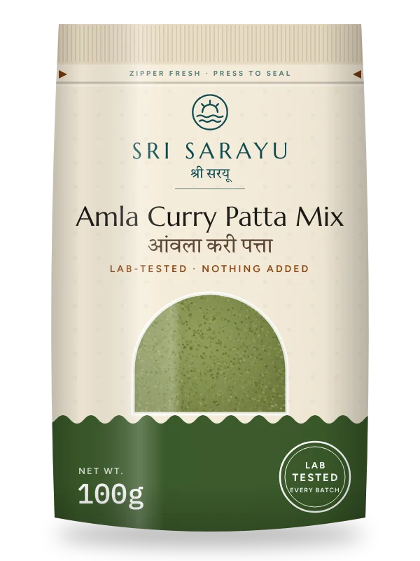 Amla Curry Patta Mix, front of pack