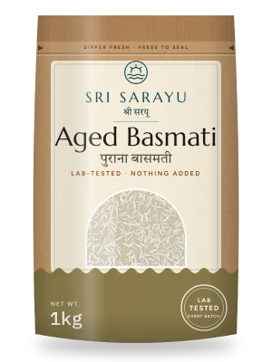 Aged Traditional Basmati pack
