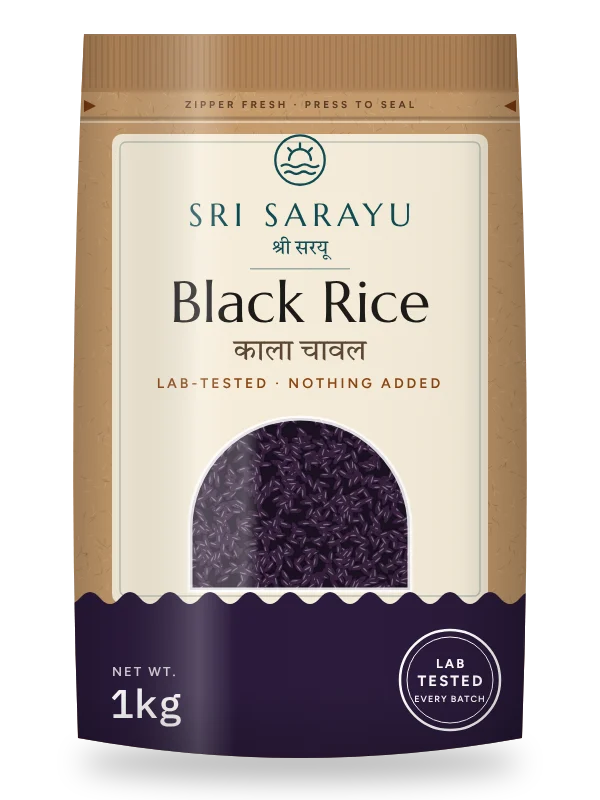Black Rice · Chak-hao, front of pack