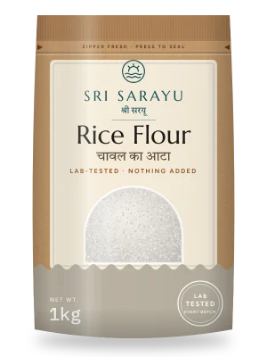 Chawal Ka Atta · Rice Flour pack