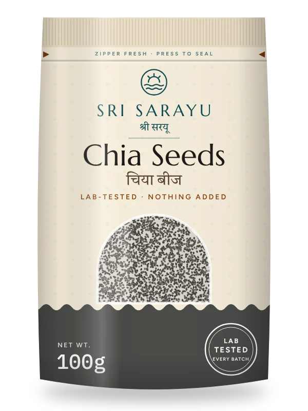 Chia Seeds, front of pack