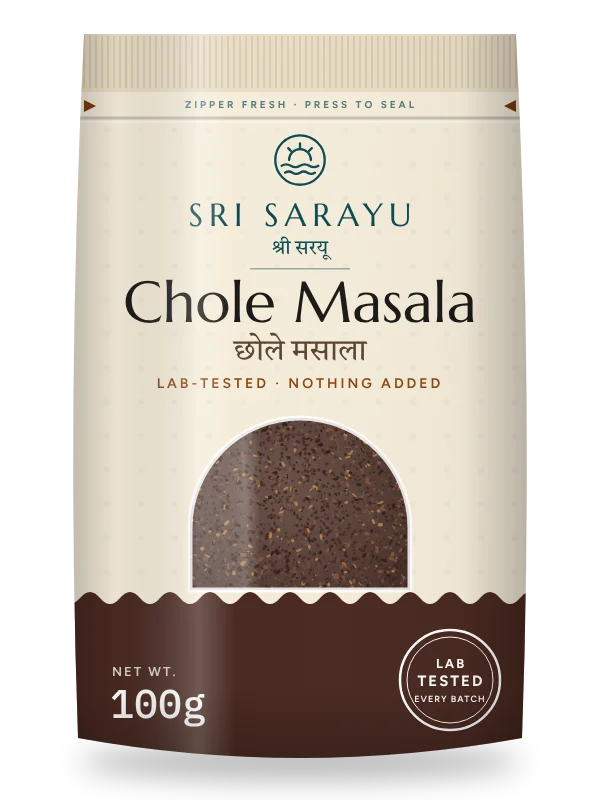 Pindi Chole Masala, front of pack