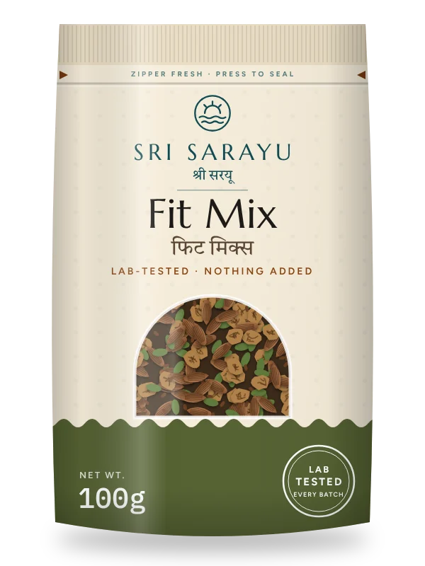 Fit Mix · Nuts & Seeds, front of pack