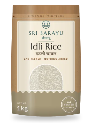Idli Rice · Parboiled pack