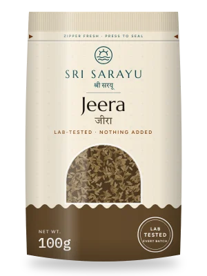 Jeera · Whole Cumin pack
