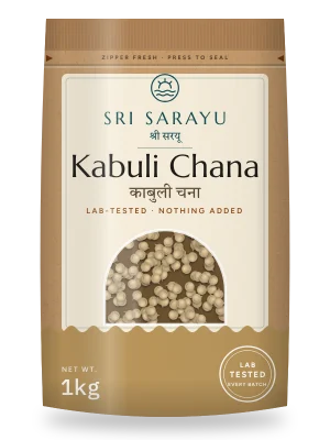 Kabuli Chana · Chickpeas pack