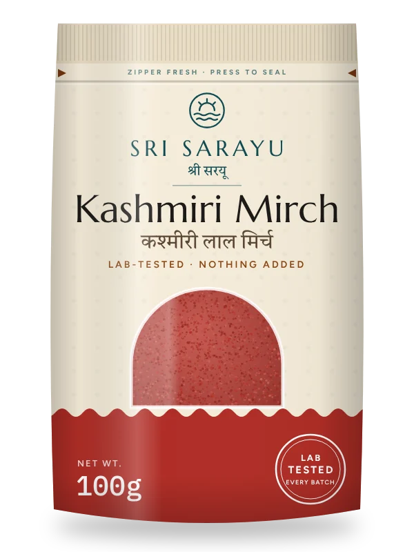 Kashmiri Lal Mirch Powder, front of pack