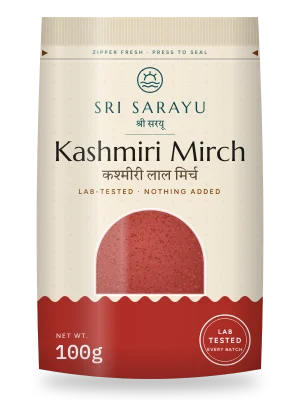 Kashmiri Lal Mirch Powder pack