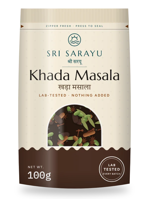 Khada Masala · Whole Spice Mix, front of pack