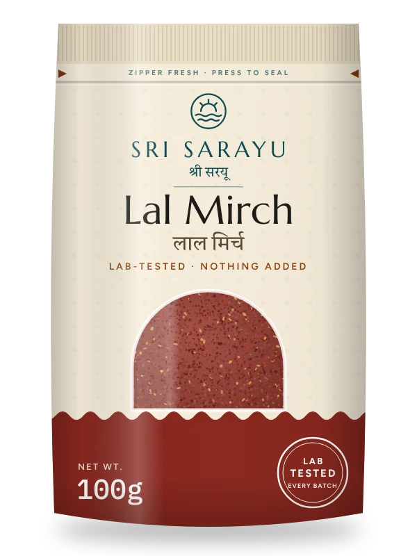Lal Mirch · Guntur Chilli Powder, front of pack