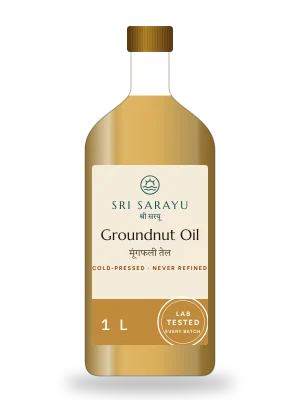 Wood-Pressed Groundnut Oil pack