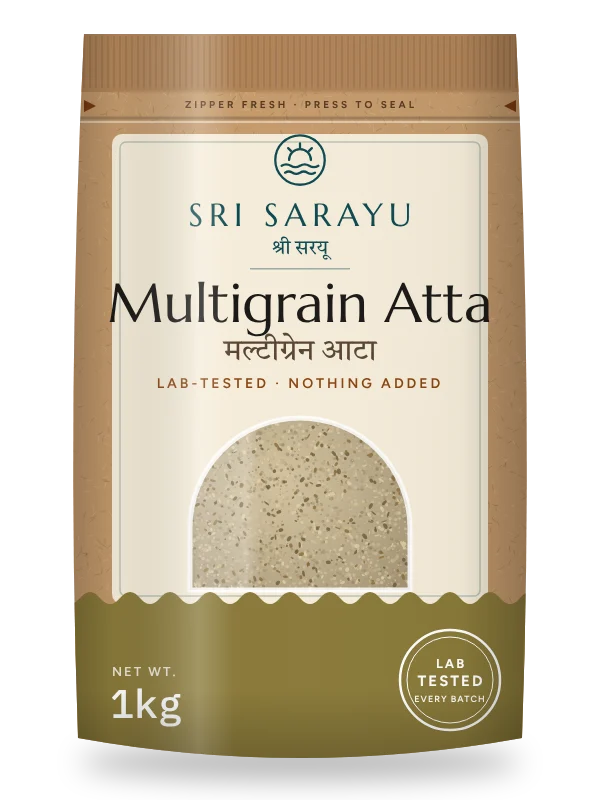 Multigrain Atta, front of pack