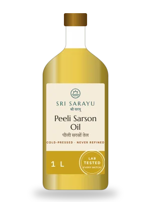 Peeli Sarson Kachi Ghani Oil pack