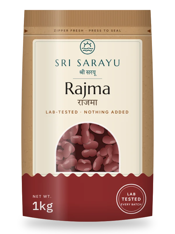 Rajma · Red Kidney Beans, front of pack
