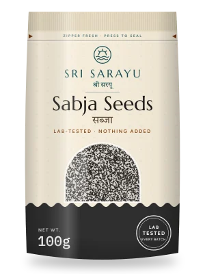 Sabja · Basil Seeds pack