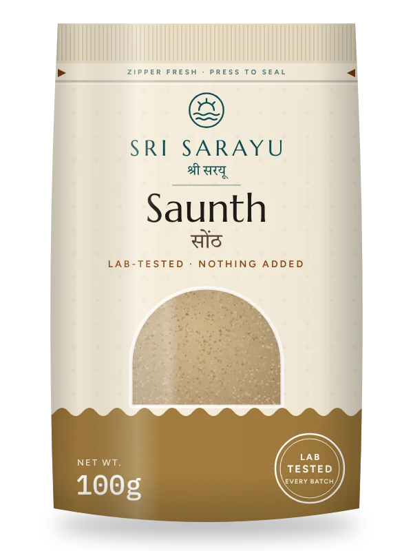 Saunth · Dry Ginger Powder, front of pack